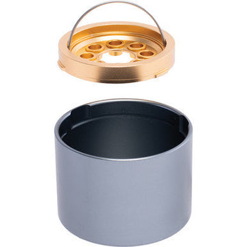 3.3in Silver Aluminum Ashtray