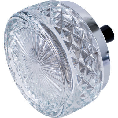 4.75" Glass Spinning Ashtray - Smoky Black - CannaDevices