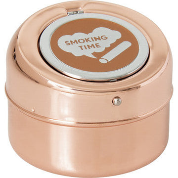 6ct. Push Open Asst. Design W/ Saying Ashtray