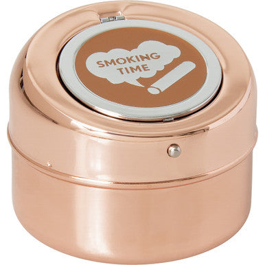 6ct. Push Open Asst. Design W/ Saying Ashtray