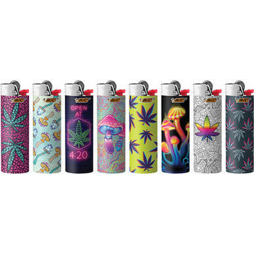 50Ct. Bic Limited Leaf Mushroom Lighters