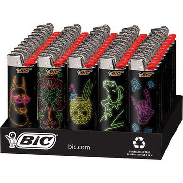 50Ct. Bic Limited Neon Lighters