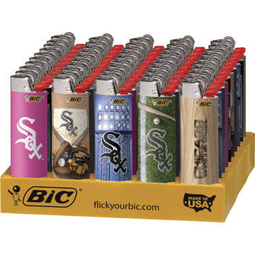 50Ct. Bic Mlb Chicago White Sox Lighters