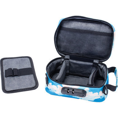 8.5In X 5.5In X 4.5In Smellproof Bag - Palm City Retro