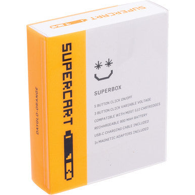 Dayglo Orange Superbox - Supercart