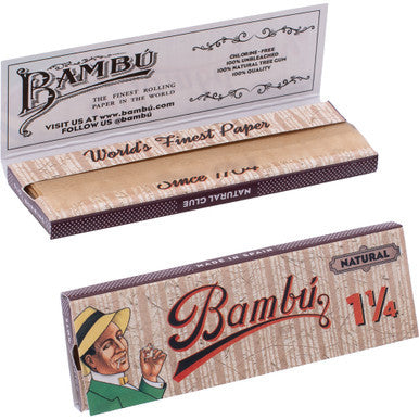 25 Ct. 1.25" Bambu Natural Papers - CannaDevices