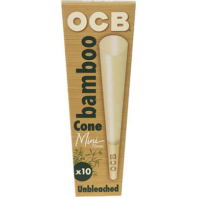 32 Ct. OCB Bamboo Cone 70mm - 10pk