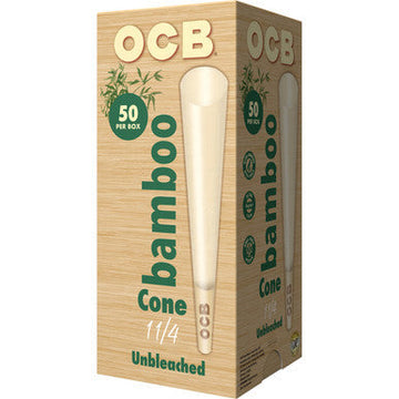 50 Ct. OCB Bamboo Cone Tower - 1.25