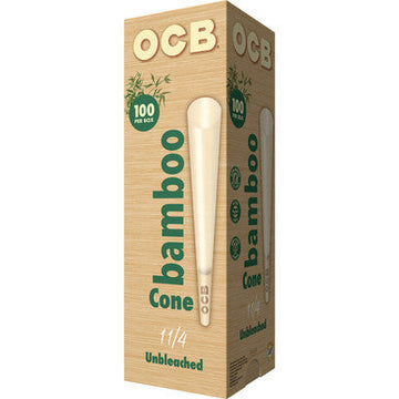 100 Ct. OCB Bamboo Cone Tower - 1.25