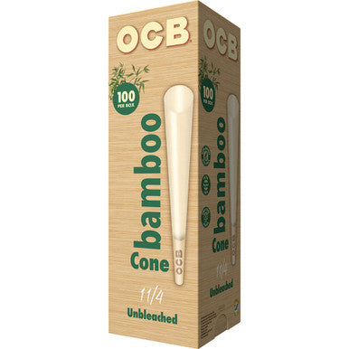 100 Ct. OCB Bamboo Cone Tower - 1.25