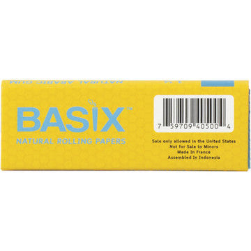 25 Ct. Basix Natural Rolling Paper 1.25