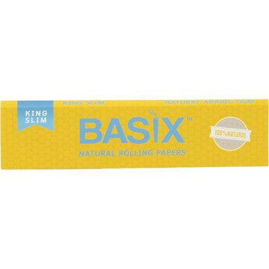 50 Ct. Basix Natural Rolling Paper Kings