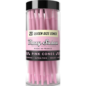 25 Ct. Pink Queen Blazy Susan Cones 120/40mm