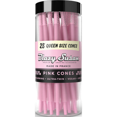25 Ct. Pink Queen Blazy Susan Cones 120/40mm