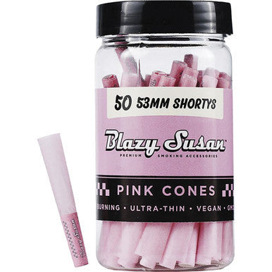 50 Ct. Blazy Susan Pre-Rolled Cones Shorty 53mm