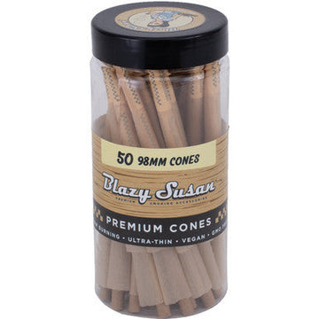 50 Ct. Blazy Susan Unbleached Cones 98mm