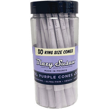 50 Ct. Blazy Susan Purple Cones King Size