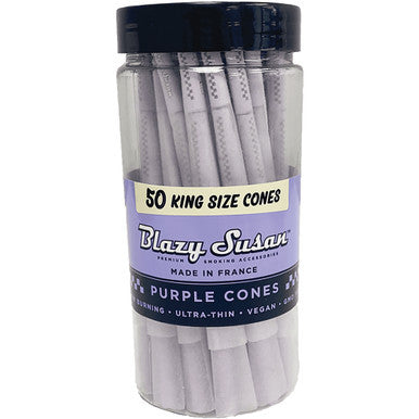 50 Ct. Blazy Susan Purple Cones King Size
