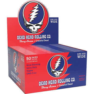 50ct. Grateful Dead x Blazy Susan Rolling Papers