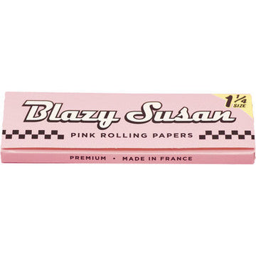 50 Ct. Blazy Susan Pink Rolling Papers 1.25