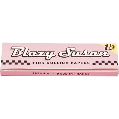 50 Ct. Blazy Susan Pink Rolling Papers 1.25