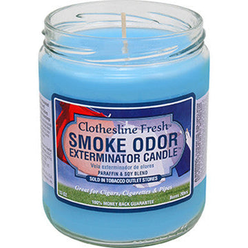 12ct. Clothesline Fresh Smoke Odor Candles 13oz.