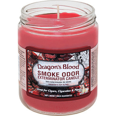 12ct. Dragon`s Blood Smoke Odor Candles 13oz.