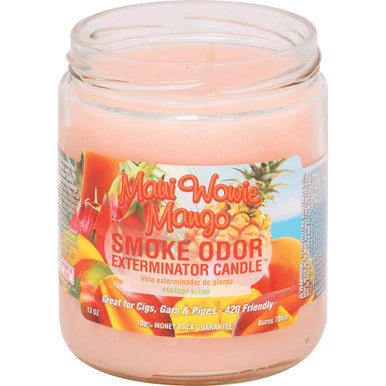 12ct. Maui Wowie Mango  Odor Candles 13oz. - CannaDevices