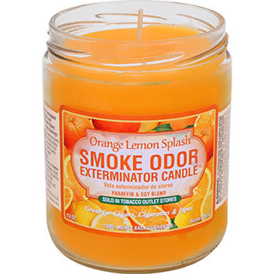 12ct. Orange Lemon Splash Smoke Odor Candles 13oz.