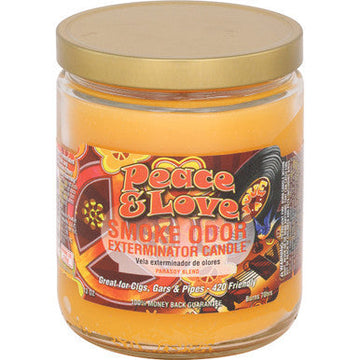 12ct. Peace & Love Smoke Odor Candles 13oz.