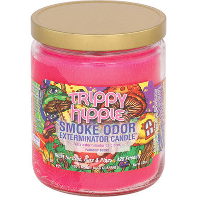 12ct. Trippie Hippie Smoke Odor Candles 13oz.