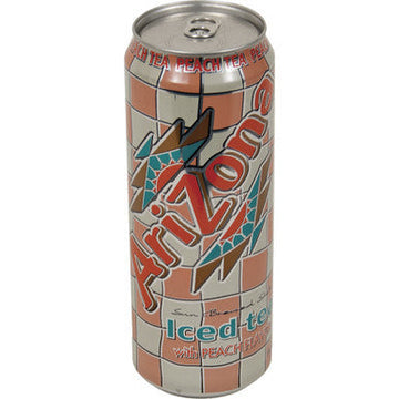 Arizona Peach Iced Tea Safe Can 23Oz