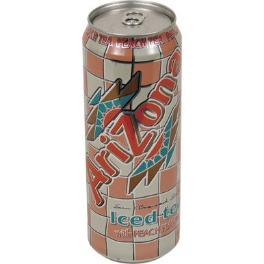 Arizona Peach Iced Tea Safe Can 23Oz