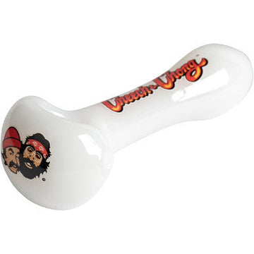 3.5in White Miss Tempest Stoner Hand Pipe - Cheech & Chong