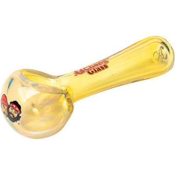4.5in Color Changing Sun Kings Hand Pipe - Cheech & Chong
