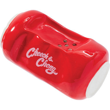 Large Cheech & Chong Can Ceramic Pipe - Wacky Bowlz