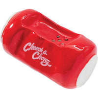 Large Cheech & Chong Can Ceramic Pipe - Wacky Bowlz