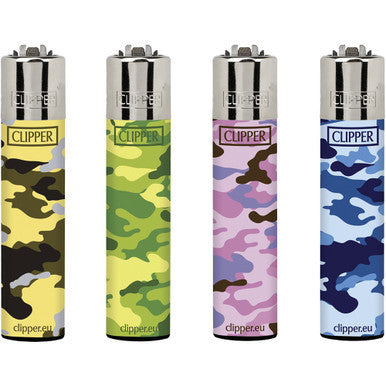 Camo Clipper Lighters