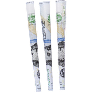 24 Ct. 3pk Pre-Roll C-Note $100 Cone