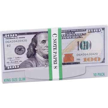 24 Ct. C-Note Rolling Paper King Size