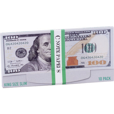 24 Ct. C-Note Rolling Paper King Size