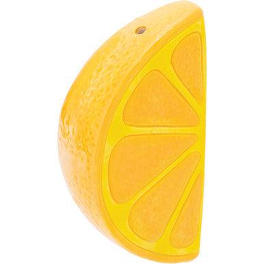 3.5" Orange Slice Ceramic Pipe - Wacky Bowlz