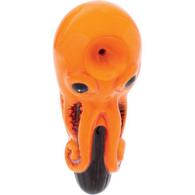 3.5" Octopus Ceramic Pipe - Wacky Bowlz