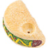 3.5in Taco Ceramic Pipe - Wacky Bowlz