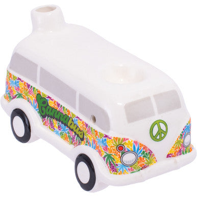 Large Cannabus Ceramic Pipe - Wacky Bowlz