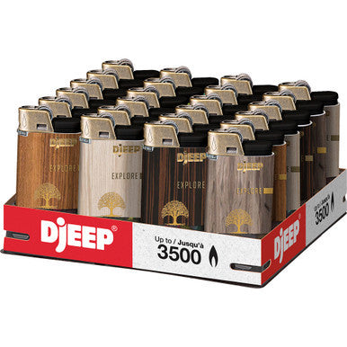 24Ct. Djeep Lighters -Bold