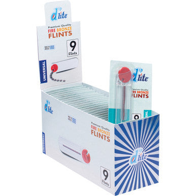 24Ct Flint Display (9pcs/Card) - by DipLite