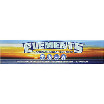 50 Ct. Elements Ultra Rice Papers King Size Slim