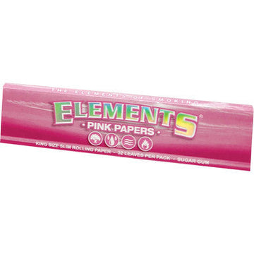 50 Ct. Elements Pink Rice Papers - King Size
