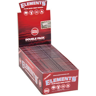 25 Ct. Elements Single Wide Papers W/ Double Feed Window
